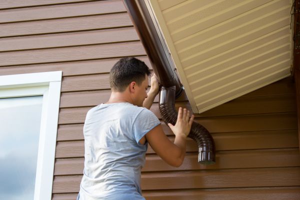 Porch Gutter Repair in Piqua