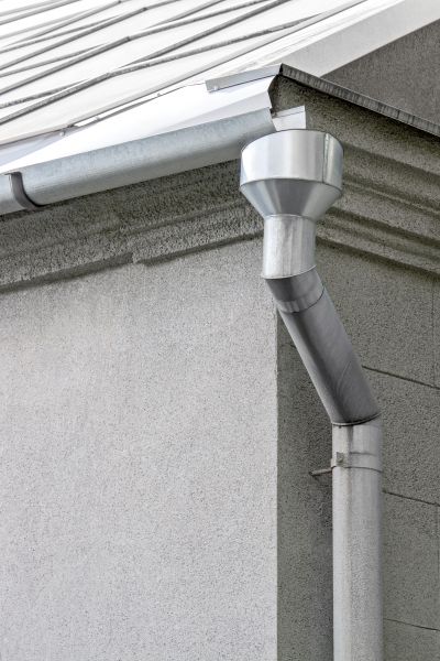 Galvanized Gutter Installation in Piqua