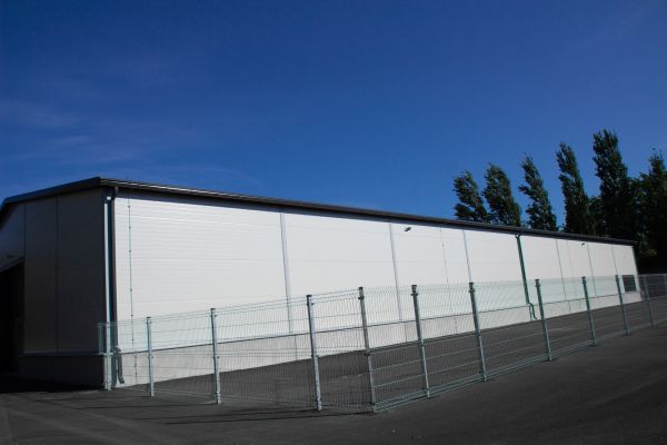 Warehouse Gutter Installation in Piqua