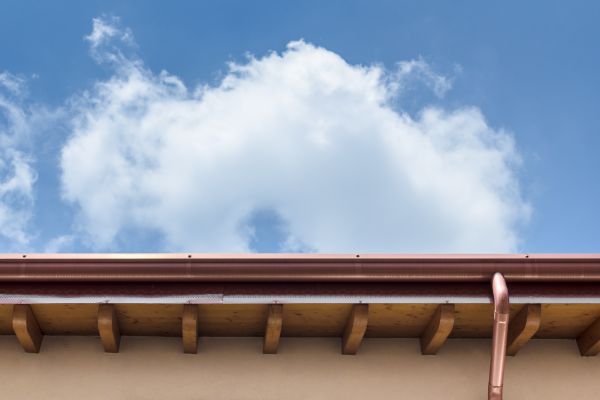 Copper Gutter Installation in Piqua
