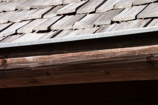 Wood Rain Gutter Installation in Piqua