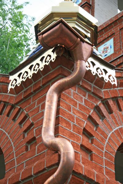 Church Downspout Installation in Piqua